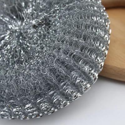 China Kitchen Scourer Efficient Heavy Duty Zincote Metal Wire Mesh Scourer Scrubber Sustainable Efficient for sale