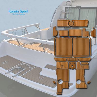 China Komin Waterproof Sport Custom Eva Foam Floor Mat For 1988 Sea Ray 268 Sundancer for sale