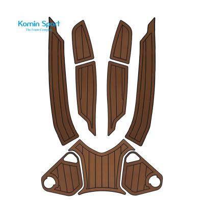 China Custom Komin EVA Foam Faux Teak Jet Waterproof Sport Ski Mats For Yamaha for sale