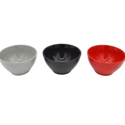 China 5.25 Inch Dinner Cereal Bowl Round Solid Color Factory Sustainable Glazed Ceramic Soup Salad Ramen Bowls for sale