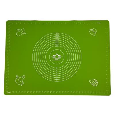 China 2021 New Viable Hot Sale Silicone Baking Mat With Scale Measuring Function Non-stick Thick Kneading Mat for sale