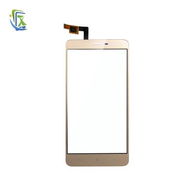 China High Quality 5.5 Inch TP Gold TP Screen Digitizer Accessories Parts For Xaomi Redmi Note3 for sale