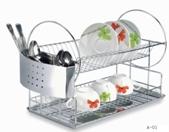 China dish rack with tray &cutlery holder-LFD1025 for sale