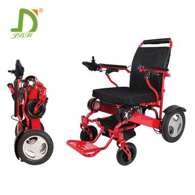 China Aerospace Electric Power Titanium-aluminum Alloy Red Hot Item Outdoor Wheelchair D09D for sale