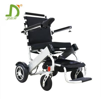 China Power Wheelchair Manufacturer Power Aluminum Orthopedic Portable Folding Wheelchair For Elder 120KG D06 for sale