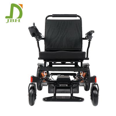 China 120KG Weight Capacity Power Electric Wheelchair Heavy Duty Brushless Folding For Europe Market 396lbs/180kg for sale