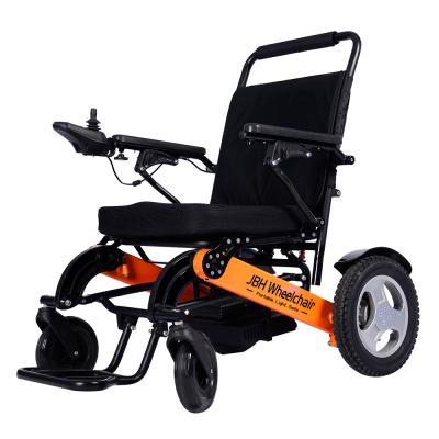 China Electric Pedal Wheelchair For Big People With Orange Wheelchair Joystick D12C D12C for sale