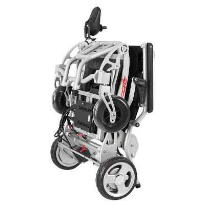 China Safe structure desig JBH D20 simple locking manual and electric opition morden smart power wheelchair for sale