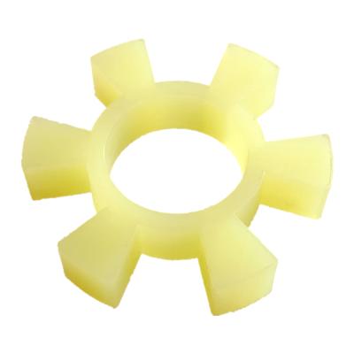 China Machinery Repairs Workshop Polyurethane Plum Blossom Hexagon Snap Ring Pad Shaft Block Shaft Cable Coupling Rubber Elastic Coupling for sale