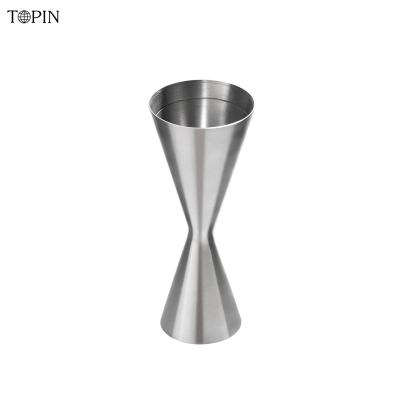 China Amazon Selling Stainless Steel Design Hot Slim Bartender Cocktail Jigger 1/2oz for sale