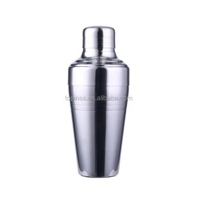 China Sustainable High Quality Stainless Steel Japanese Style Bartender Bar Accessories Cocktail Shaker 3 Section for sale