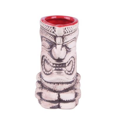 China Viable Hot Selling Bar Supply Ceramic Cocktail Drinkware Custom Tiki Mug for sale