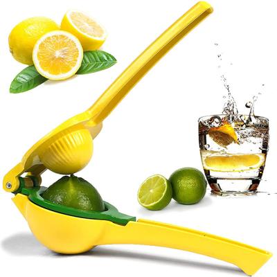 China Sustainable Aluminum In Color Painted Kitchenware Lemon Squeezer Fruit Press for sale