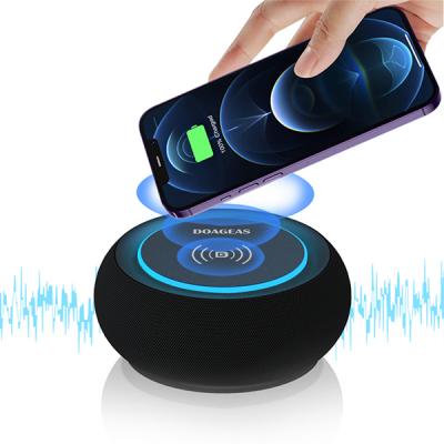 China Wireless Charger for Mobile Phone Vendors Electronics Mini Bluetooth Speaker Wireless Charger Bluetooth Portable Speakers B85 for sale