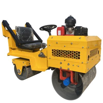 China Construction Material Shops FVR-850 New Style 2.8 Ton Double Drum Ride On Hydraulic Road Roller For Construction Works for sale