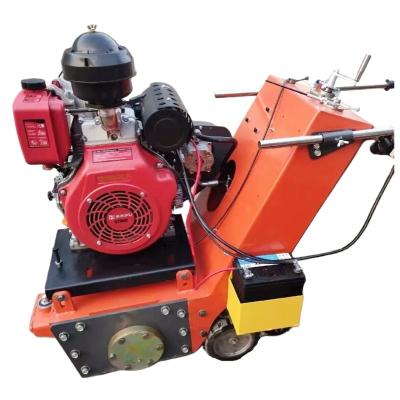 China 350 Heavy Duty Sidewalk Heavy Duty Hand Push Diesel Construction 350 High Efficiency Knife Concrete Pavement Milling Machine for sale