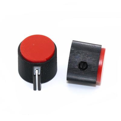 China Plastic Colored Plastic Rotary Code Aluminum Potentiometer Switch Knob for sale