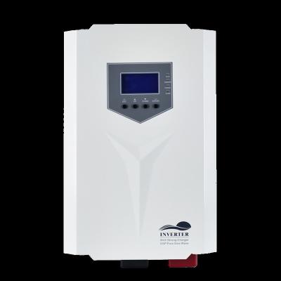 China 1kw 2kw 3kw 4kw 5kw 6kw Off Grid Inverters Mppt Hybrid Solar Inverter Price With Solar Charge Controller 595*402*210mm for sale