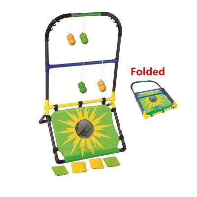 China 2 in 1 YT6011 Children Throwing Ladder Game Ladder Ball Throwing Game for sale