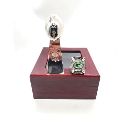 China Green Bay Packers FASHIONABLE 2010 Green Bay Packers NFL Football Championship Ring and Trophy National Set for sale