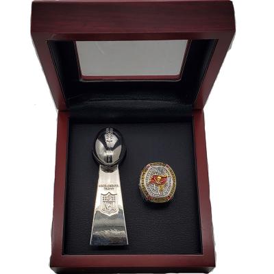 China TRENDY Tampa Bay Buccaneers NFL Football Championship 2020 Ring and Trophy National Sets for sale