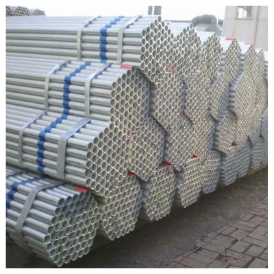 China Building Construction Construction Material Round Hot Dip Galvanized Stainless Steel Pipe for sale