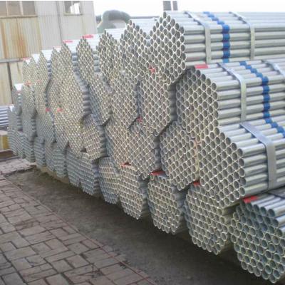 China Structure Pipe Hot Dip Galvanized Round Stainless Steel Seamless Pipe For Construction for sale