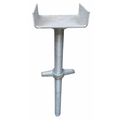 China Traditional Building Construction Material Scaffolding Parts Adjustable Building Construction Jack for sale