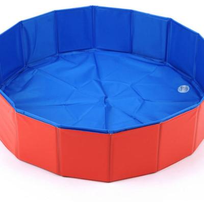 China Wash Pool for Bathing Portable Dog Pets Bath Folding Pet Dog Swimming Pool Collapsible Swimming Pool for sale