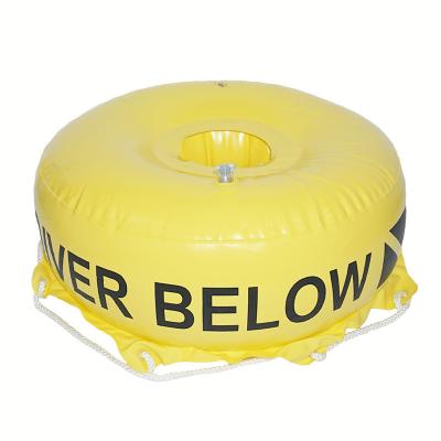 China PVC Diving Freediving Swimming Snorkeling Props Swim Buoy Outdoor Inflatable Open Water Safe Diving Buoy for sale