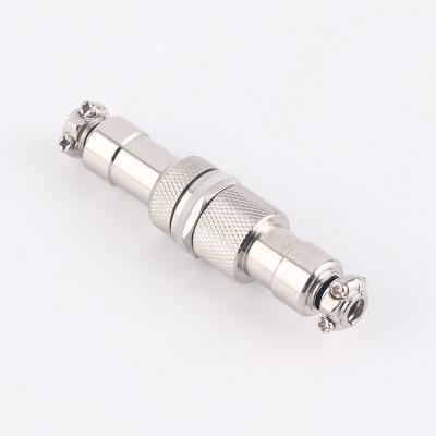 China Automotive Cable Connector GX12 Male Female Connector GX12 Aviation Connectors 4 Pole for sale