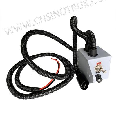 China Sinotruck 2 hole junction box with relay for dump truck mixer truck for sale