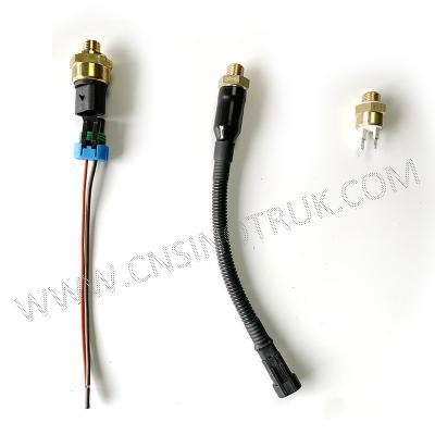 China Sinotruck Concrete Mixer Truck Accessories Fan Temperature Sensor for sale