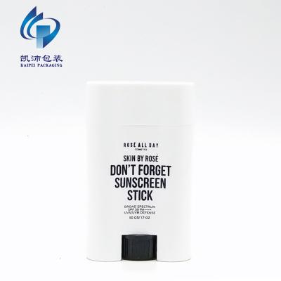 China Skin Care Sun Stick Container 20g (KP585J20) Sunscreen Stick Sun Cream Sleeve for sale