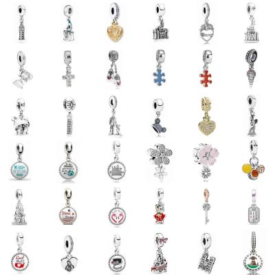 China Wholesale Original Thailand S925 Pandoraer CLASSIC Silver Charm Bracelet DIY Custom Made Pendant for sale