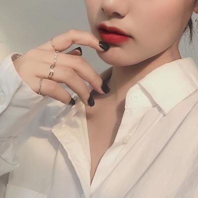 China gold plated high polish gold plain gold rings sets design for women for sale