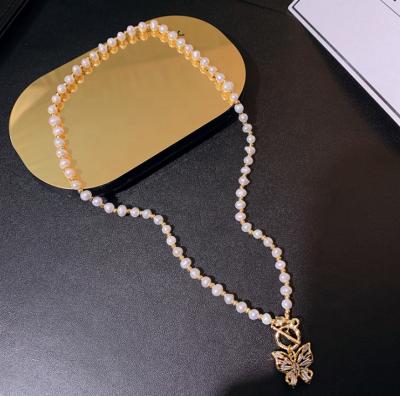 China Wholesale newest fashion bridal wedding necklace beaded pearl necklace jewelry for sale