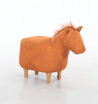 China Cartoon High Quality Creative Pony Storage House Animal Stool for sale