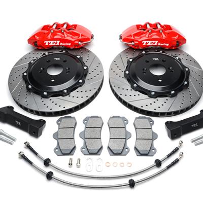 China 6082 Aluminum Alloy Big Air Brake Kit BBK Brake System Pads 6piston P60S Disc Calipers For 18inch Wheel 200SX S13/S14/S15 for sale