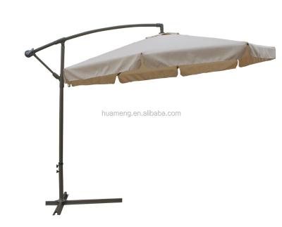 China Patio Umbrella Outdoor Cantilever Aluminum Garden Furniture Parasol 10ft Hanging Parasol 3m for sale