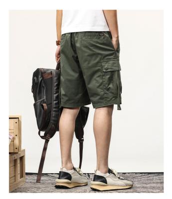 China Hot Sale Breathable High Quality Outdoor Wear Shorts Mens Work Shorts Summer Navy Green Pockets Mens Fashion Cargo Shorts for sale