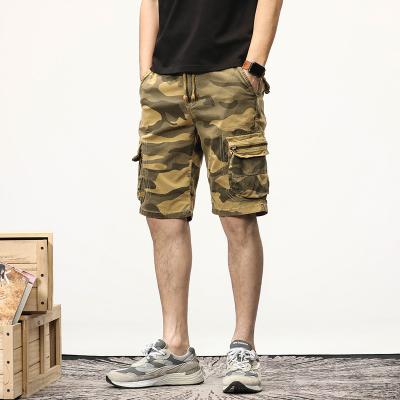 China High Quality New Styles Breathable Fit Cargo Shorts Mens Khaki Shorts With Pockets Summer Cargo Breathable Shorts for sale