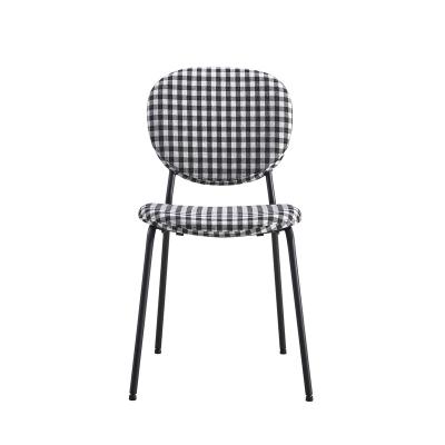 China New Modern Modern Metal Dining Chair for sale