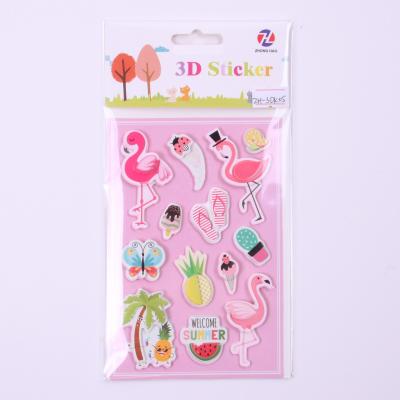 China Waterproof+Eco-friendly 3D Paper Glitter Stickers for Christmas Decoration, Holiday Stickers Gifts for sale