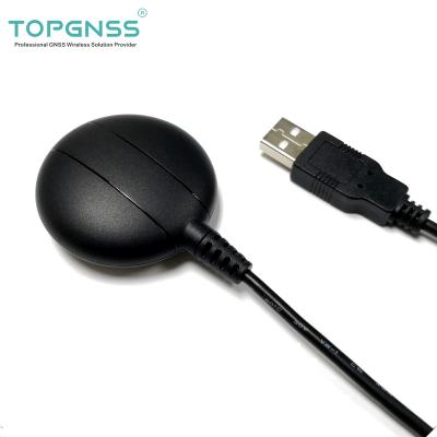 China ABS Application USB GPS GLONASS GALILEO Receiver Module Antenna GNSS200L USB GALILEO GPS GLONASS TOPGNSS Industrial Receiver for sale