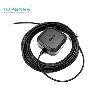 China ABS RS232 GPS designed with ZED-F9P F9 module RTK high-precision GNSS receiver can be used as base station and 5M TOPGNSS wick for sale