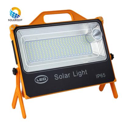 China 2020 hot sale solar portable fast charger support charging camping lamp lantern outdoor flood led light 15000 mAh solar power bank for sale