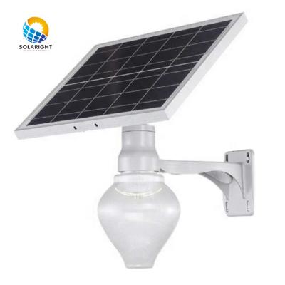 China Tempered Glass SolaRight Wind-Grid Powered Wall Mounted Lanterns 10000mAh LFP Solar Panel Street Light for sale