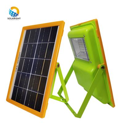 China Portable Monocrystal Panel Lamp 5v 6w Solar Power Bank 2020 Support Charging Charger 10000mah Solar Camping Light for sale