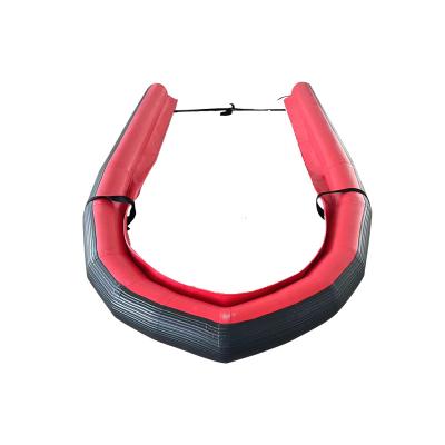 China Hot Sale Yacht Motor Fishing Inflatable Yacht Jet Ski Inflatable Dock Motorboat Pontoon Bumper Tube Black for sale